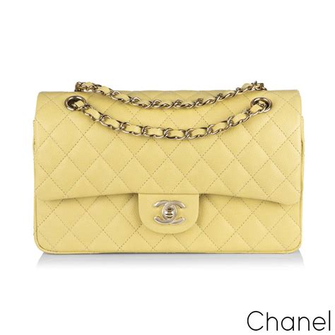 chanel bag yellow|chanel medium flap bag.